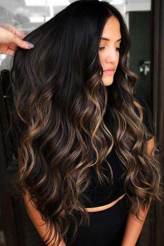 Partial Highlights On Dark Hair Find Your Perfect Hair Style