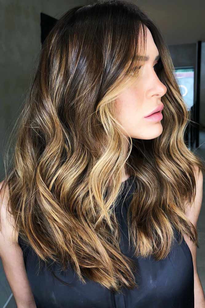partial highlights on blonde hair