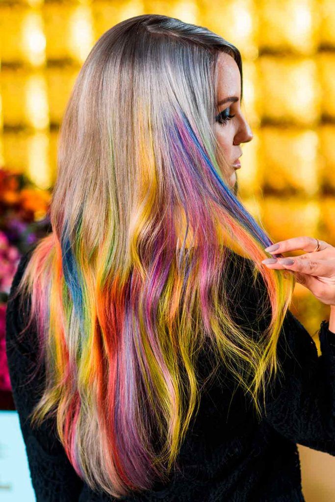 22 Ways And Ideas To Have Fun WIth Temporary Hair Color