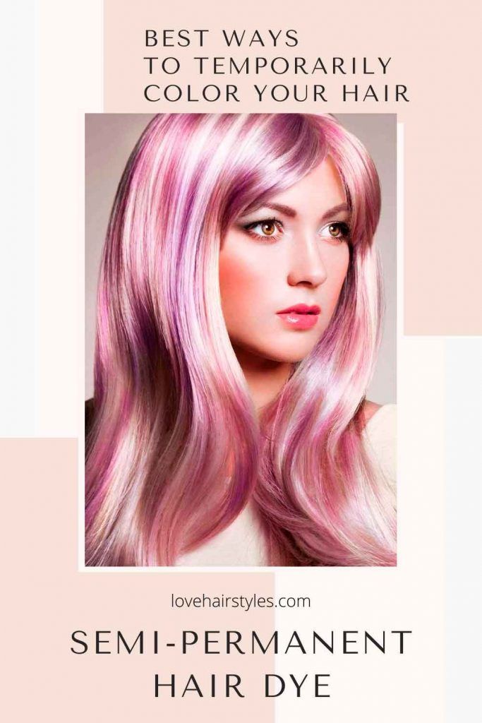 22 Ways And Ideas To Have Fun WIth Temporary Hair Color