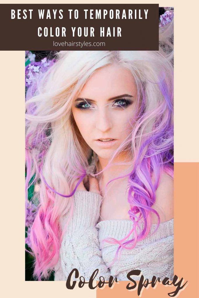 22 Ways And Ideas To Have Fun WIth Temporary Hair Color