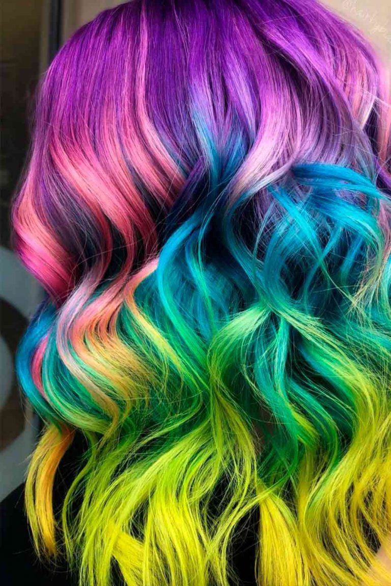 35 Breathtaking Ways Of Pulling Off Unicorn Hair