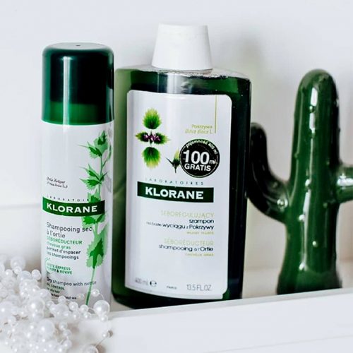 Klorane Shampoo With Nettle Extract For Thin & Oily Hair #shampoo #shampooforoilyhair #hairtype