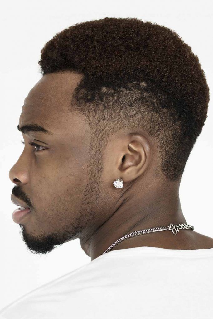 Moicano com degradê #blackmenhairstyles