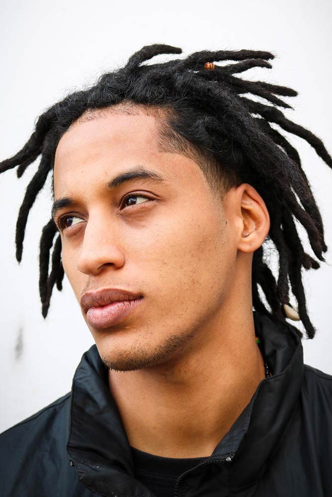 Dreads Médios #blackmenhairstyles #dreadlocks #dreads