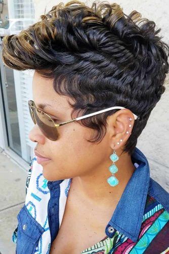 Pixie Styling For Textured Hair Marcel Curls Flat Irons  Finger Waves