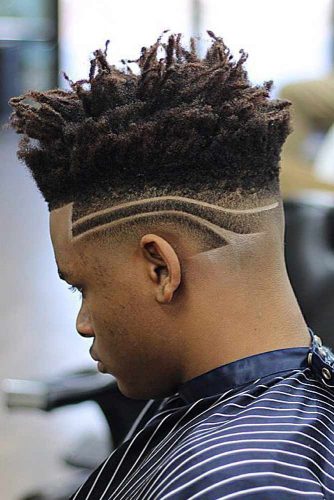 Creative Flat Top With Dreadlocks # dreadlocks #flattop #flattophaircut #artisticdreads