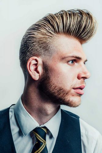 Rockabilly Inspired Flat Top #flattophaircut #rockabillyhairstyle #menshaircuts