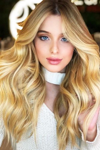Extra-Dimensional Blonde Highlights #blondehair #honeyblonde #highlights