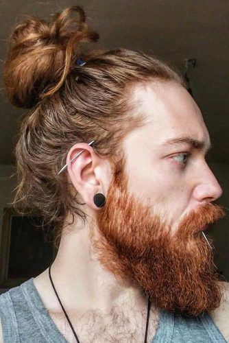 Ageless Man Bun #manbun #vikinghairstyles #vikinghair