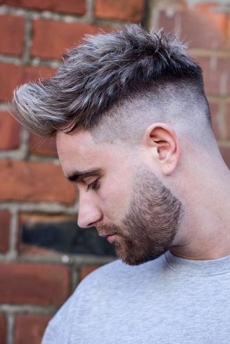 High Skin Fade Choppy Spiky Top #skinfade #fadehaircut #menhaircuts #highfade