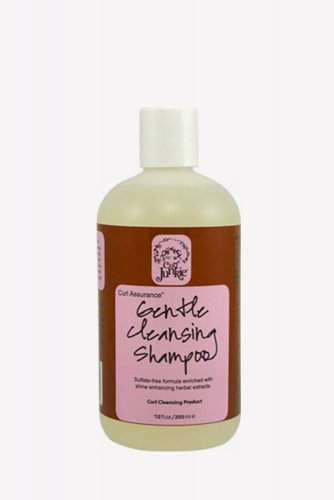 Curl Junkie Curl Assurance Gentle Cleansing Shampoo #3ahair #curlyhair #hairtypes #hairproducts