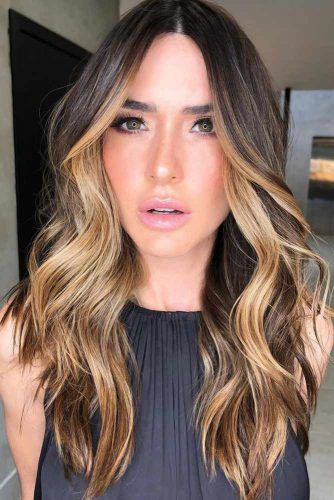 28 Flirty And Effortless Ways To Rock Golden Brown Hair