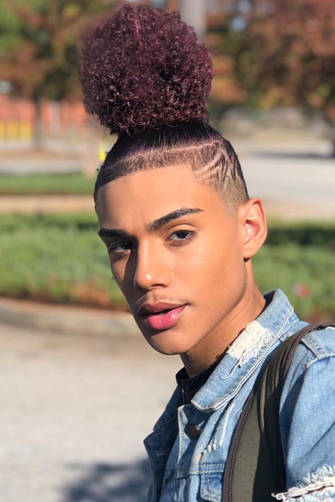 How To Get Style And Sport The On Trend Man Bun Hairstyle