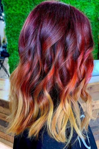 25 Ideas Of Pulling Off Red Highlights To Flame Up Your Base
