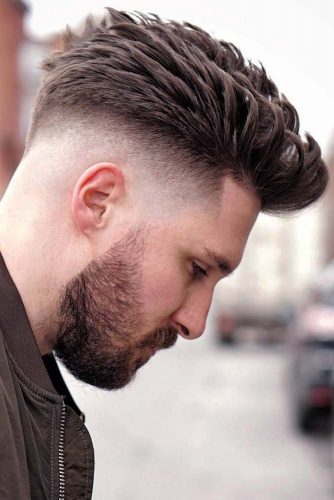 Mens Haircut Spiky Front The Best Drop Fade Hairstyles