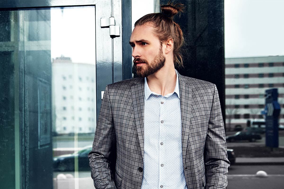How To Get, Style, And Sport The On-trend Man Bun Hairstyle