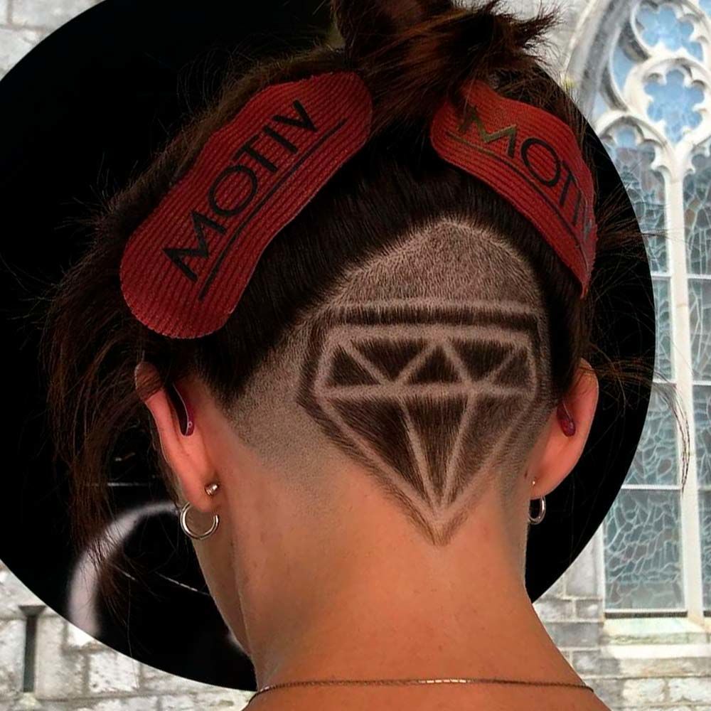 Diamonds Undercut Design