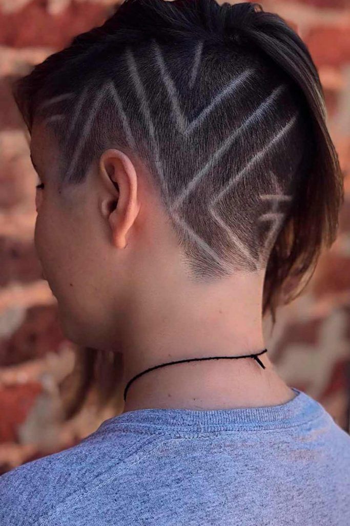 Side Undercut With Triangles