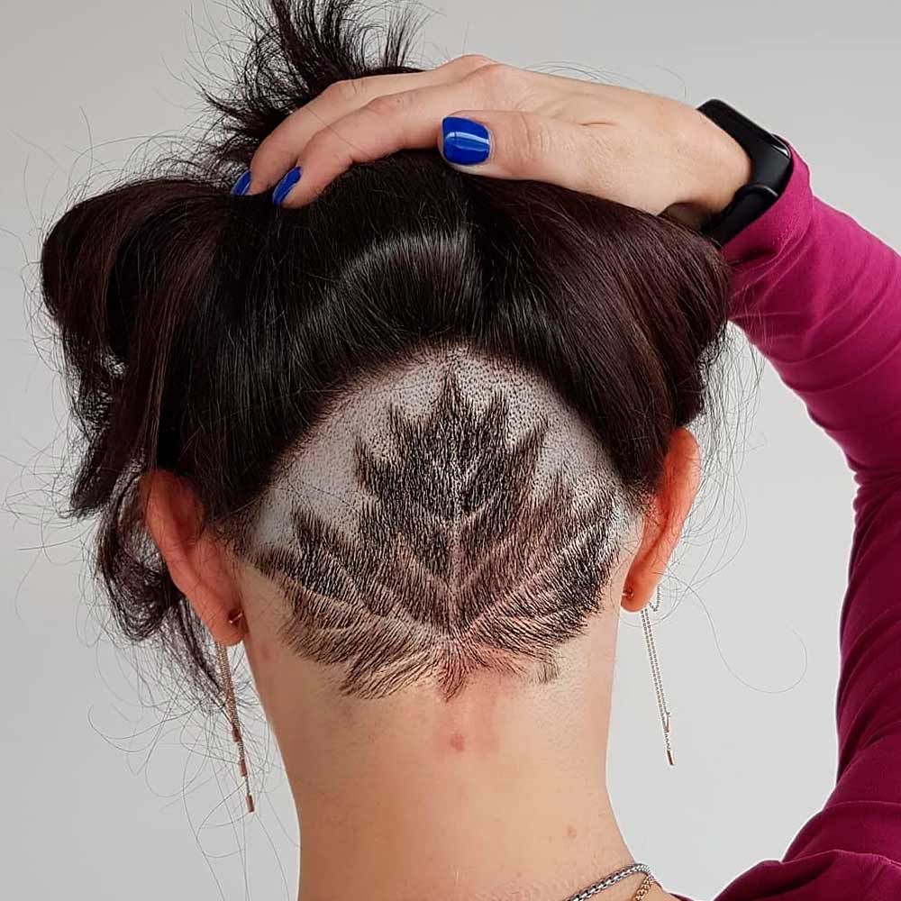 Simple Undercut Designs For Women's Hair medbunkertest