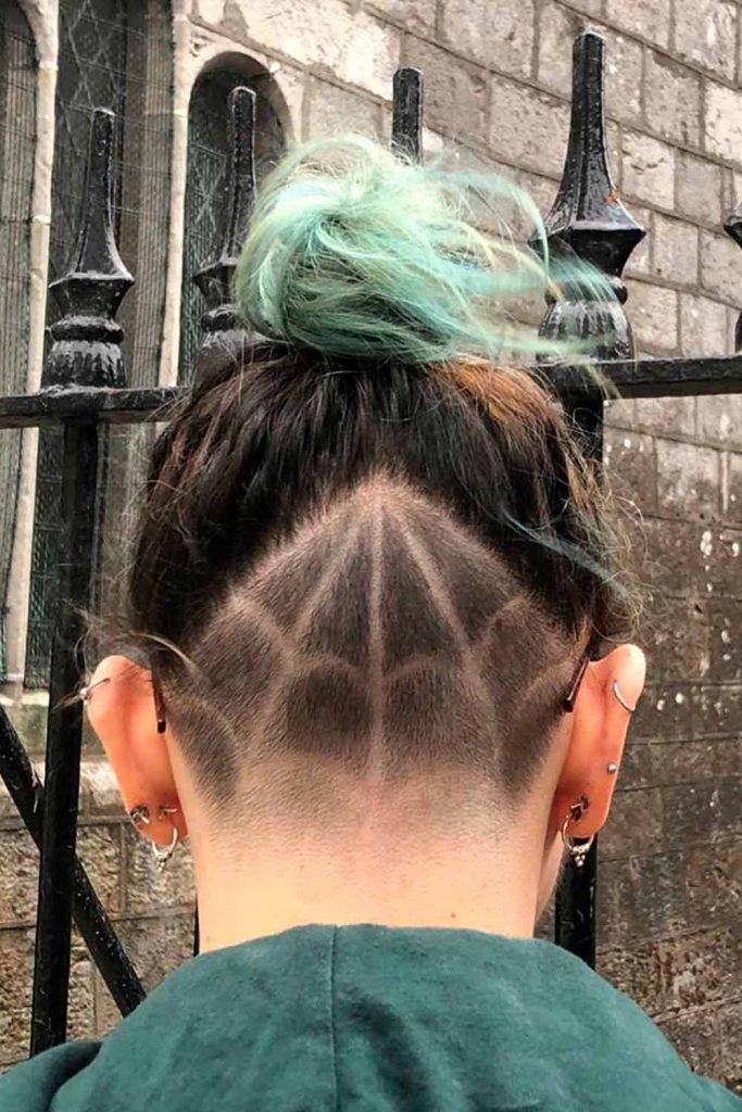 Spiderweb Undercut Design