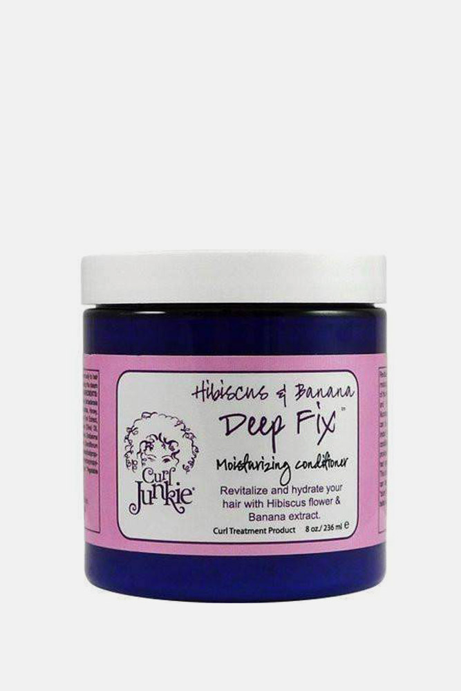 Curl Junkie Hibiscus & Banana Deep Fix Moisturizing Conditioner #2bhair #wavyhair #hairtypes #hairproducts