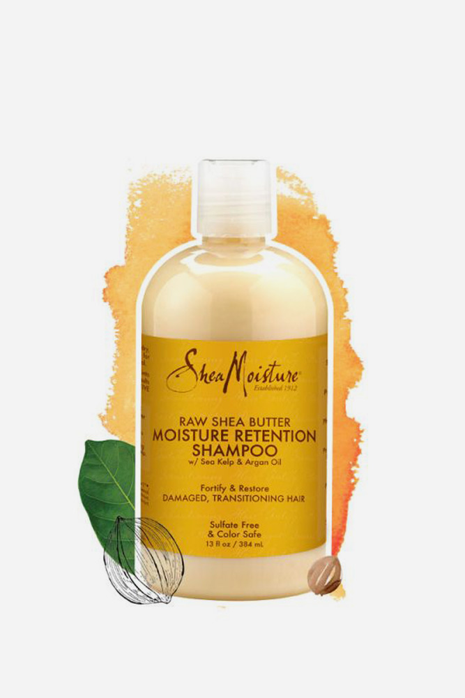 SheaMoisture Raw Shea Butter Moisture Retention Shampoo #2chair #wavyhair #hairtypes #hairproducts