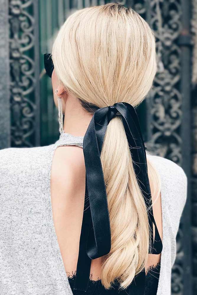 35 Unique Low Ponytail Ideas For Simple But Attractive Looks