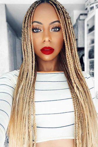 Center Parted Braids #braids