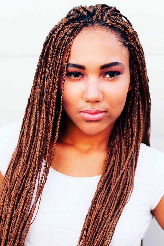 Fabulous Ideas To Rock Micro Braids And Look Different