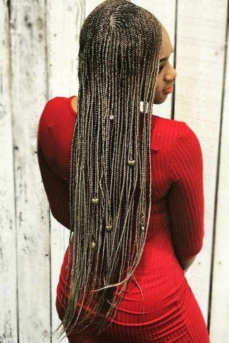 30 Fabulous Ideas To Rock Micro Braids And Look Different