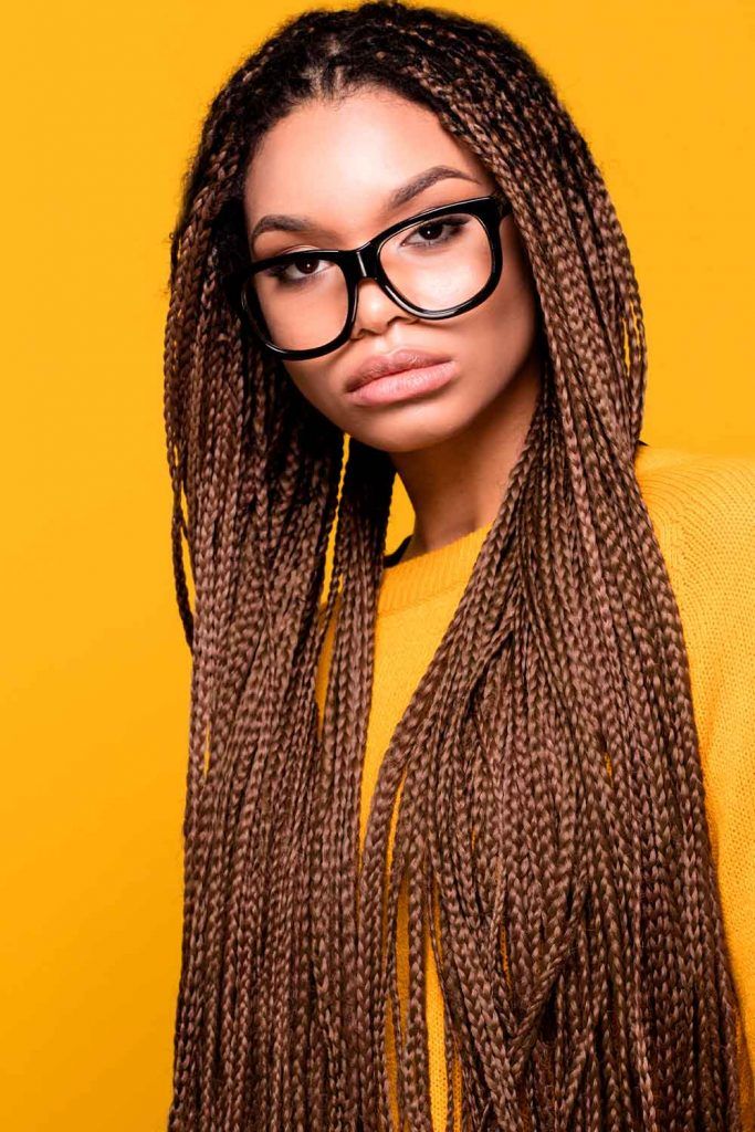 77 Micro Braids Hairstyles and How to do your own Braids  Single braids  hairstyles Micro braids hairstyles Human braiding hair