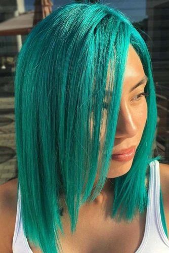 30 Inspiring Teal Hair Ideas To Stand Out In The Crowd | LoveHairStyles