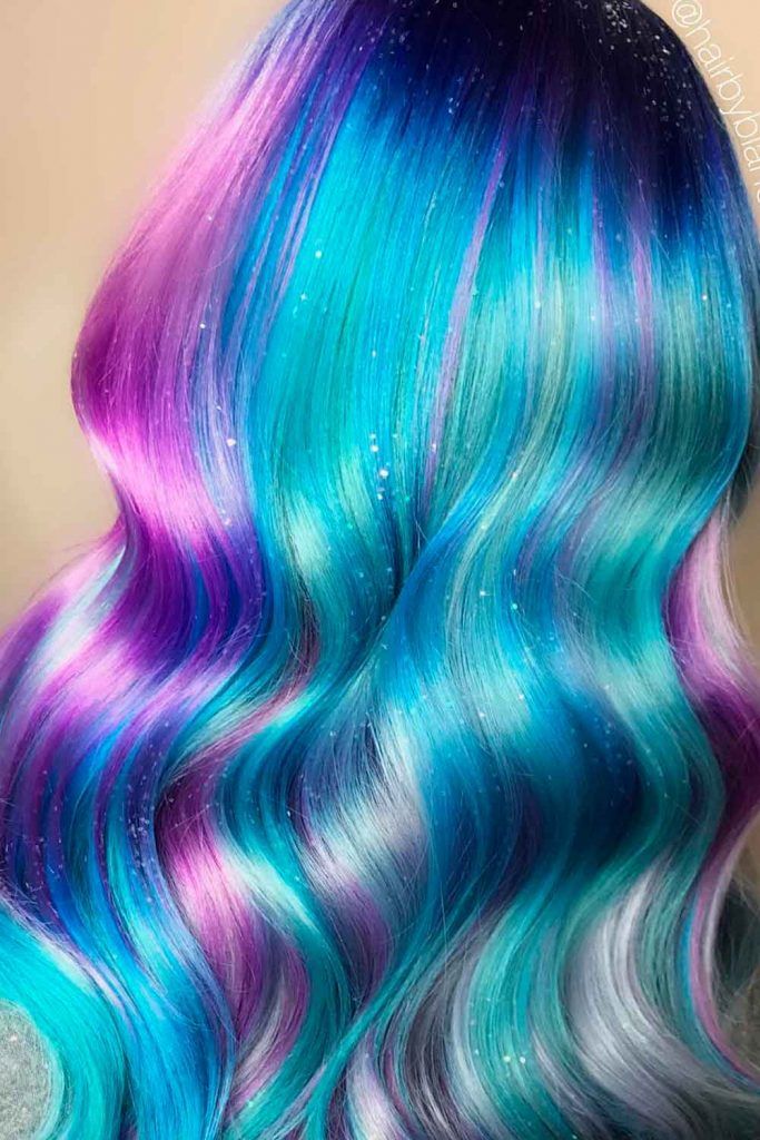 teal hair color ideas - Galore Blogging Picture Show