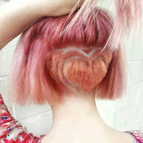 Nape Undercut Hairstyle