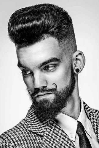 Classy Van Dyke Beard With Sideburns #vandykebeard #beard #beardstyles