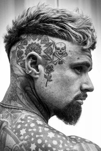 Rockabilly Beard #tattoo #vandykebeard #beard #beardstyles