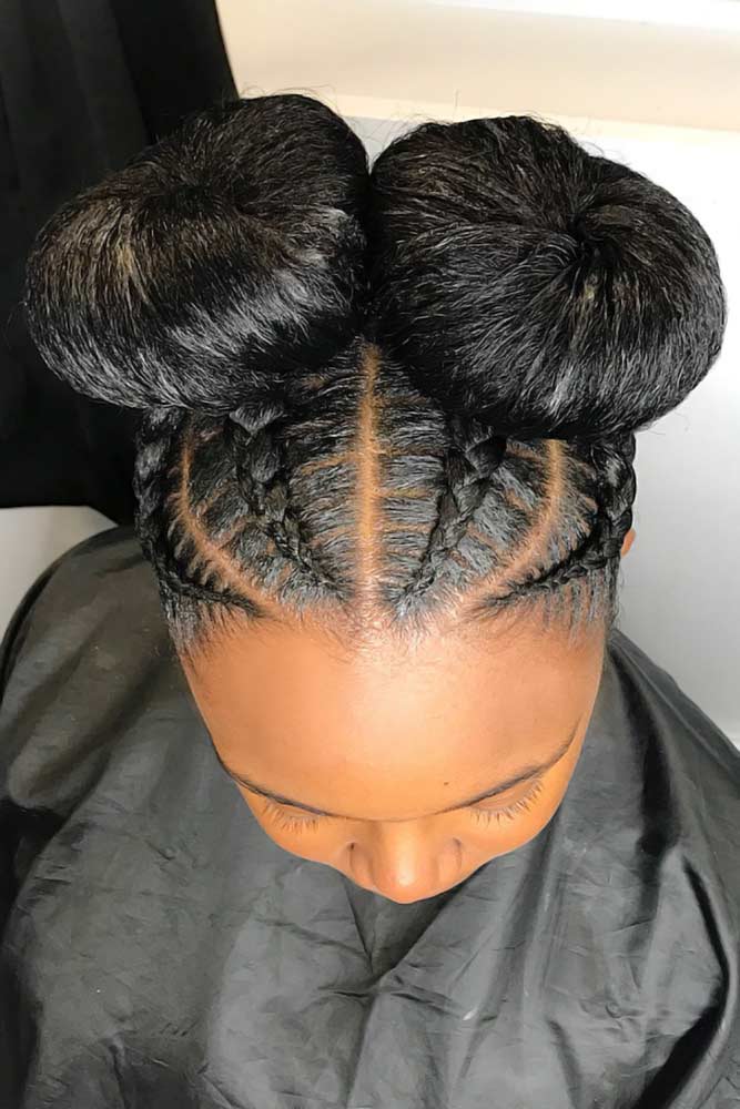 30 Natural Hair Bun Styles to Try in 2022  PureWow