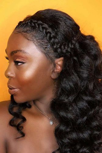 Half Up Half Down Hairstyles Black Woman Natural Hair Hair Style