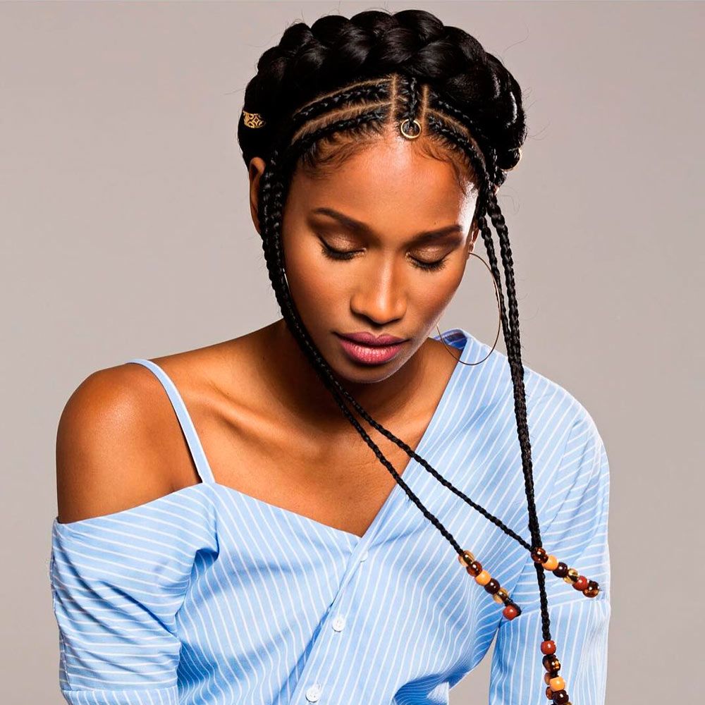 55 Enviable Ways To Rock The Latest Black Braided Hairstyles