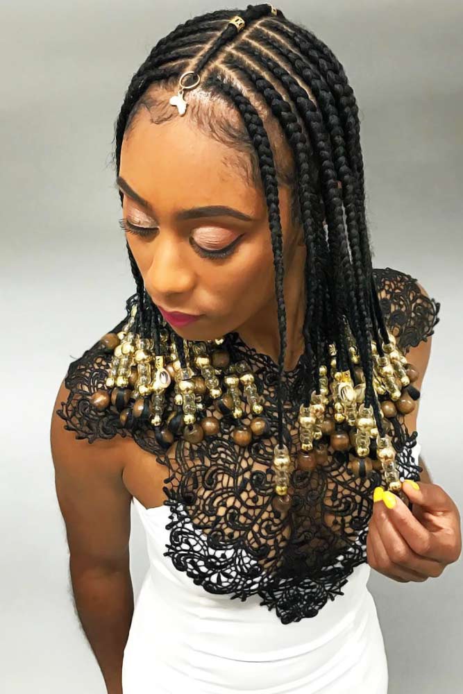 50 Attention-Grabbing Fulani Braids Ideas To Copy In 2020