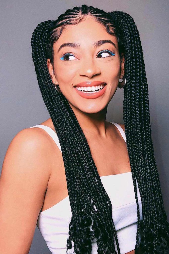 50 Attention Grabbing Fulani Braids Ideas To Copy In 2020