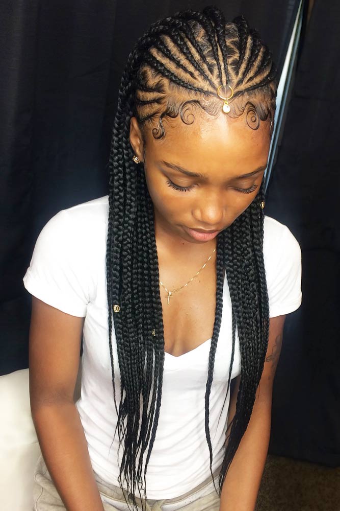 50 Attention Grabbing Fulani Braids Ideas To Copy In 2020