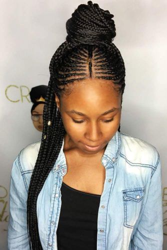 40+ Most Popular Straight Up Straight Back Braids Styles ...