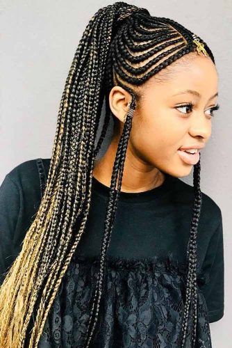 35 Attention Grabbing Fulani Braids Ideas To Copy In 2020