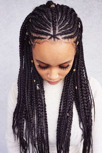 35 Attention Grabbing Fulani Braids Ideas To Copy In 2020