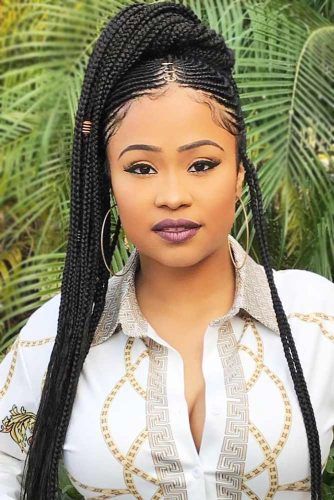 20+ Fantastic Ideas Goddess Straight Up Fulani Braids ...