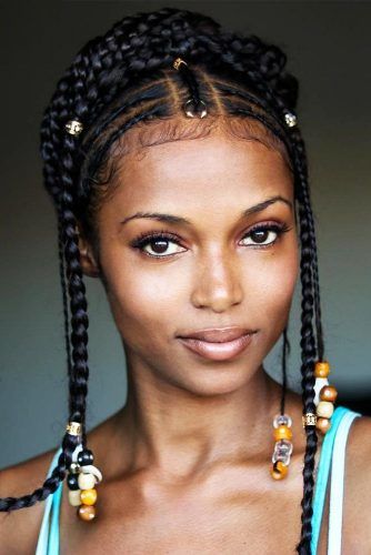 35 Attention Grabbing Fulani Braids Ideas To Copy In 2020