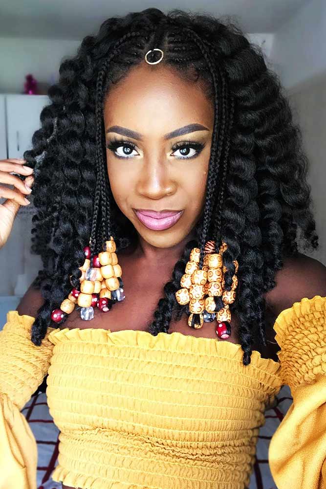 50 Attention Grabbing Fulani Braids Ideas To Copy In 2020