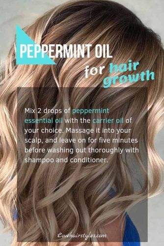 Peppermint Oil #hairgrowthtips #hairoil